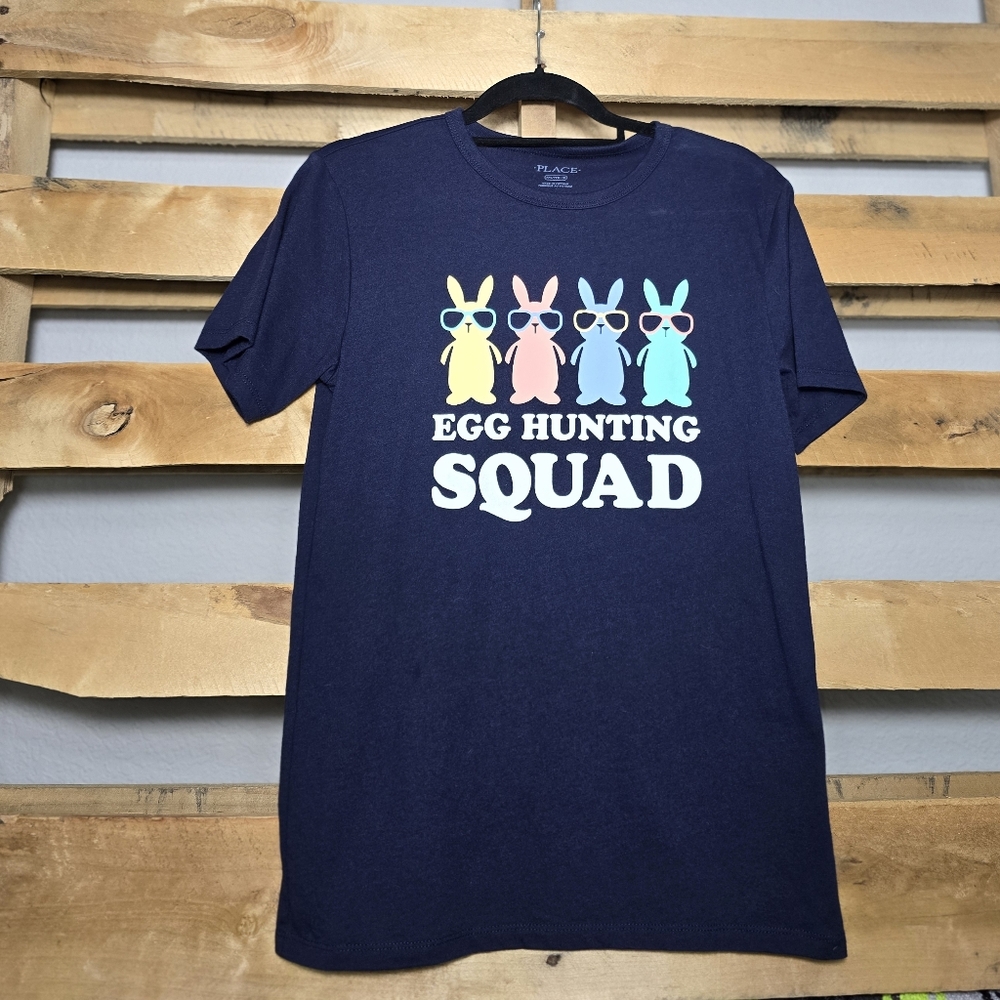 Navy Egg Hunting Squad T-Shirt Size:XXL